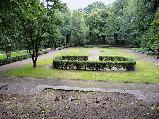 Garten auf Zwischenwerk XI b heute