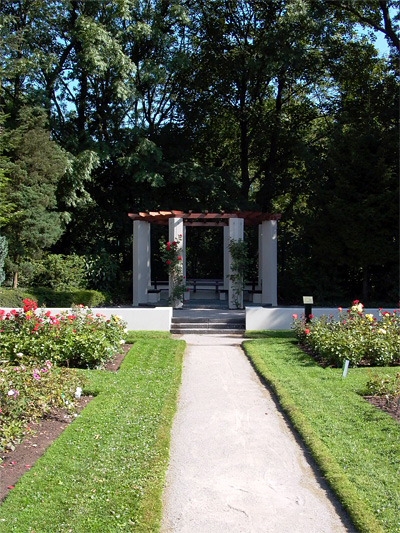 Rosengarten auf Fort X