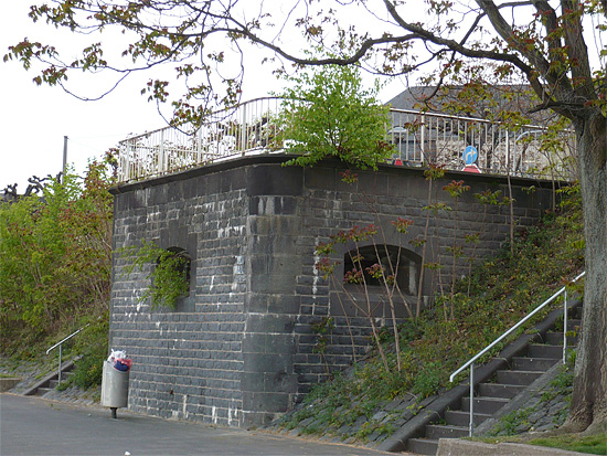 Bastion nahe der Zoobrücke