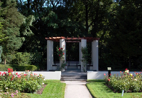 Rosengarten auf Fort X